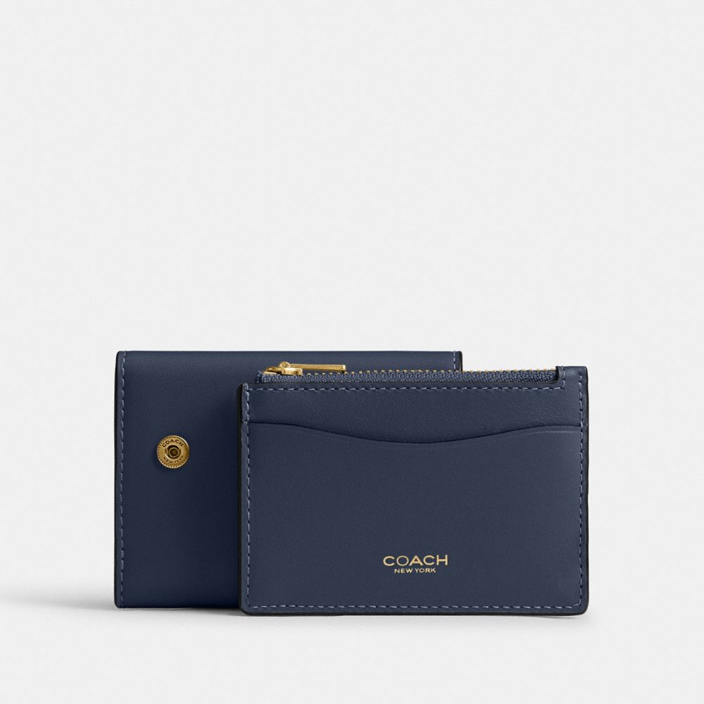 ESSENTIAL CARD HOLDER WALLET-B4/NAVY