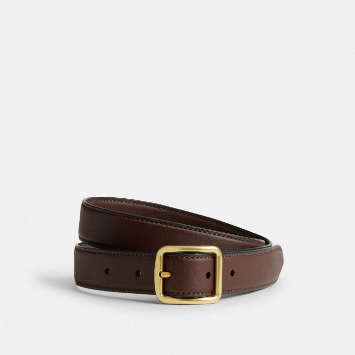CLASSIC BUCKLE BELT WITH HIP DETAIL, 25MM