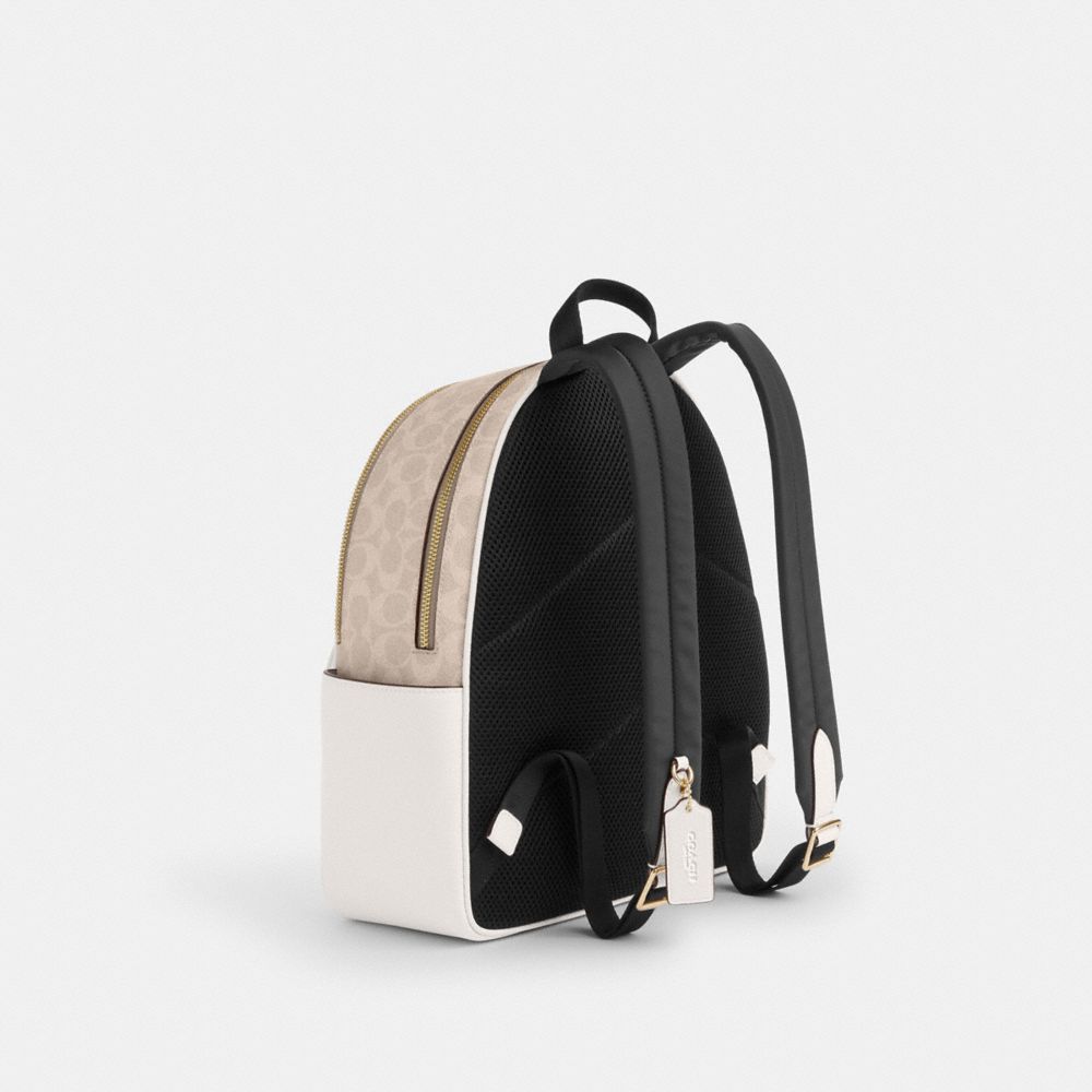 COURT BACKPACK IN SIGNATURE CANVAS