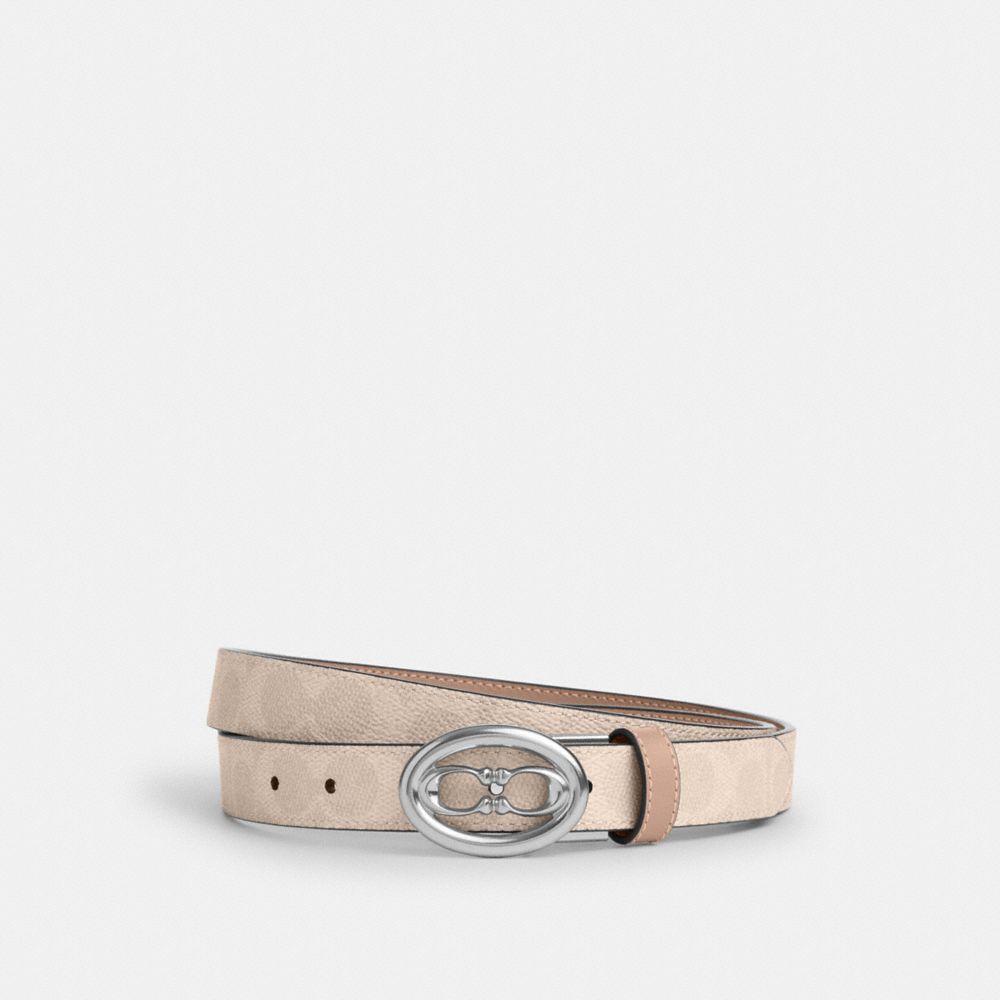 SIGNATURE BUCKLE CUT-TO-SIZE BELT, 25MM