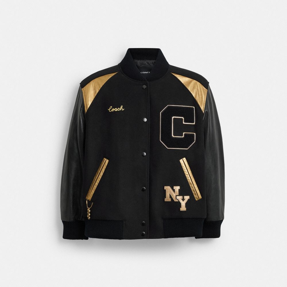[Sale] 뉴 이어 바시티 재킷 image number 0