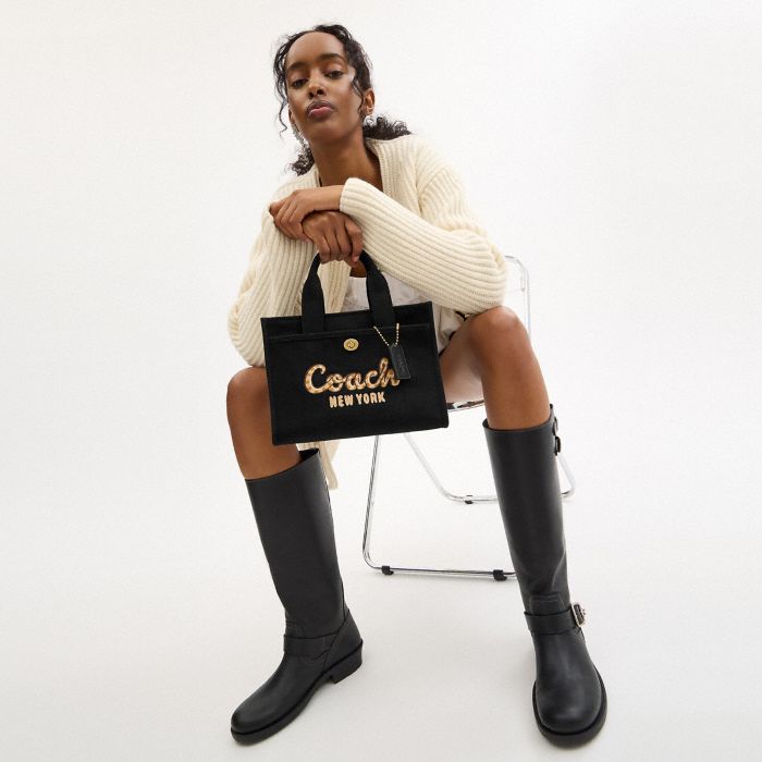 COACH 手袋 COACH】コーチ シグネチャー ニット グローブ タッチパネル対応