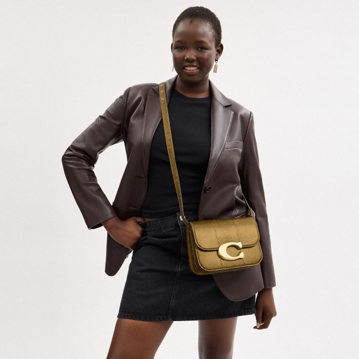 NEW YEAR IDOL BAG IN SNAKESKIN