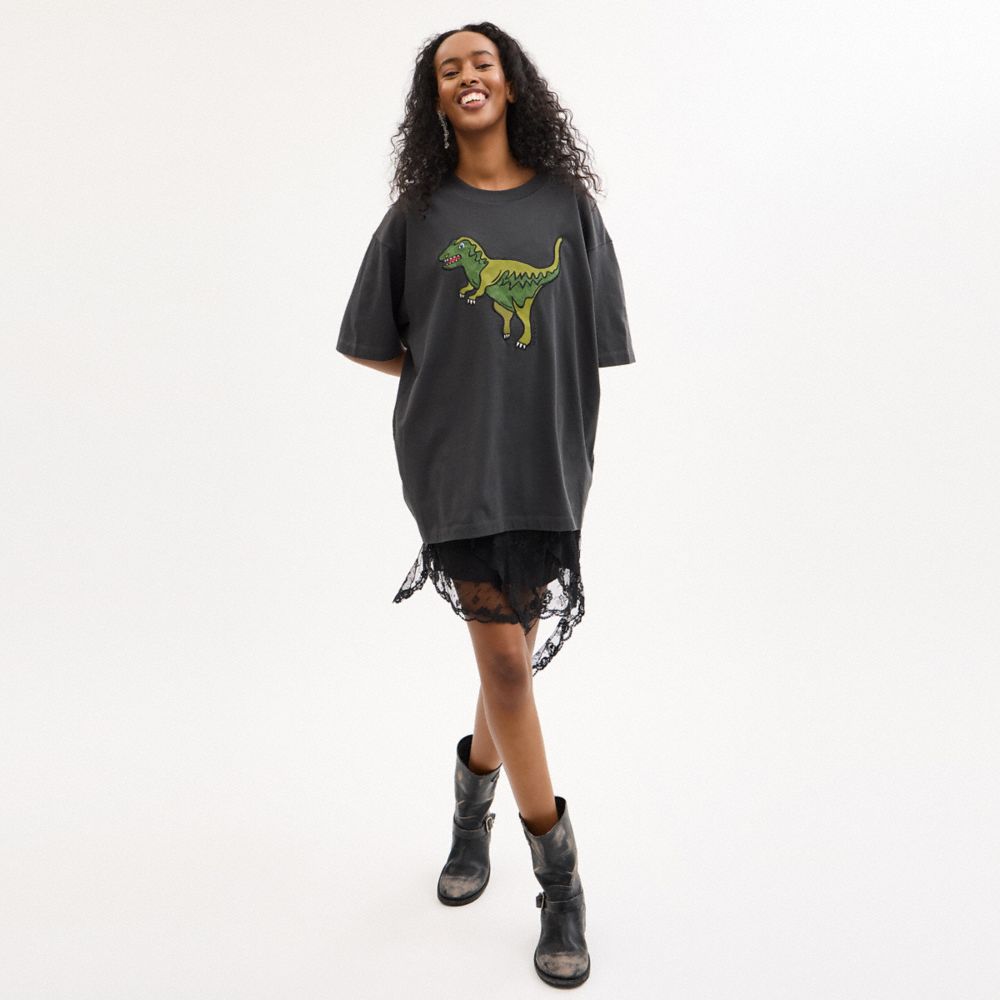 REXY RELAXED FIT T-SHIRT IN ORGANIC COTTON