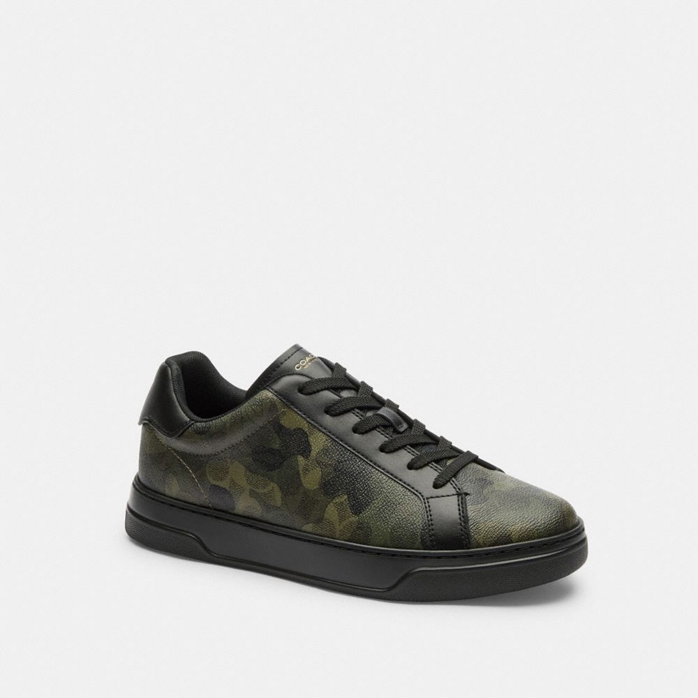 HIGH LINE SNEAKER IN SIGNATURE CAMO PRINT