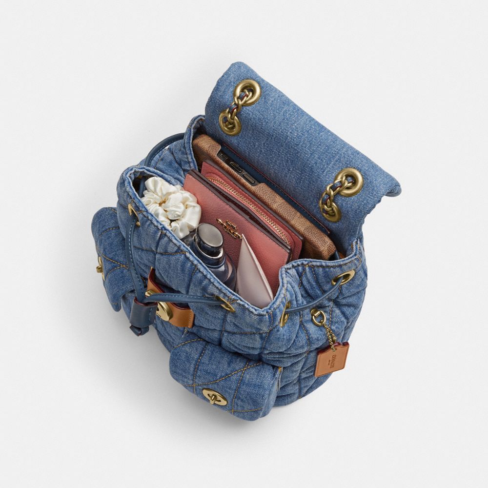 TABBY BACKPACK WITH QUILTING