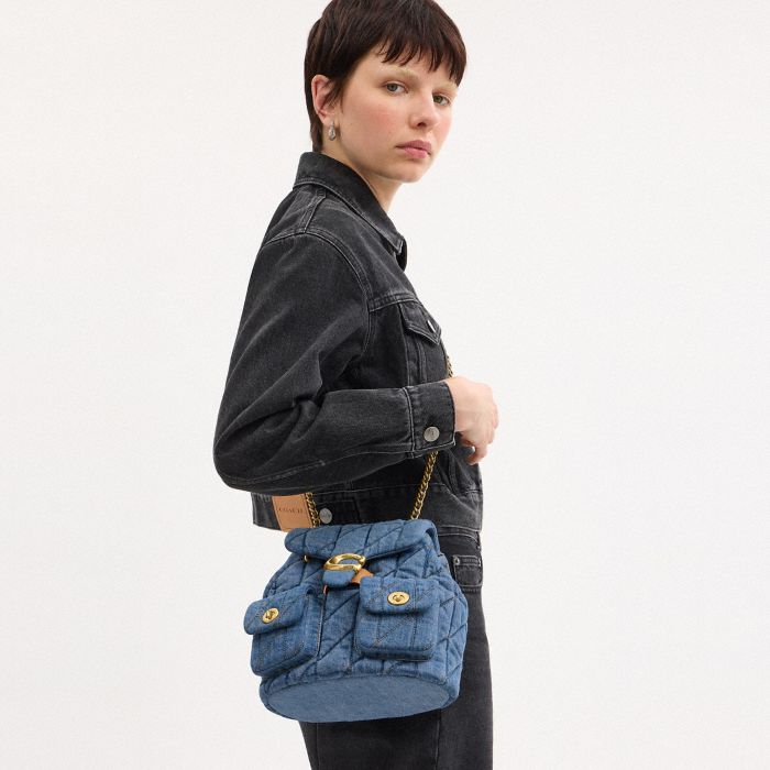 TABBY BACKPACK WITH QUILTING