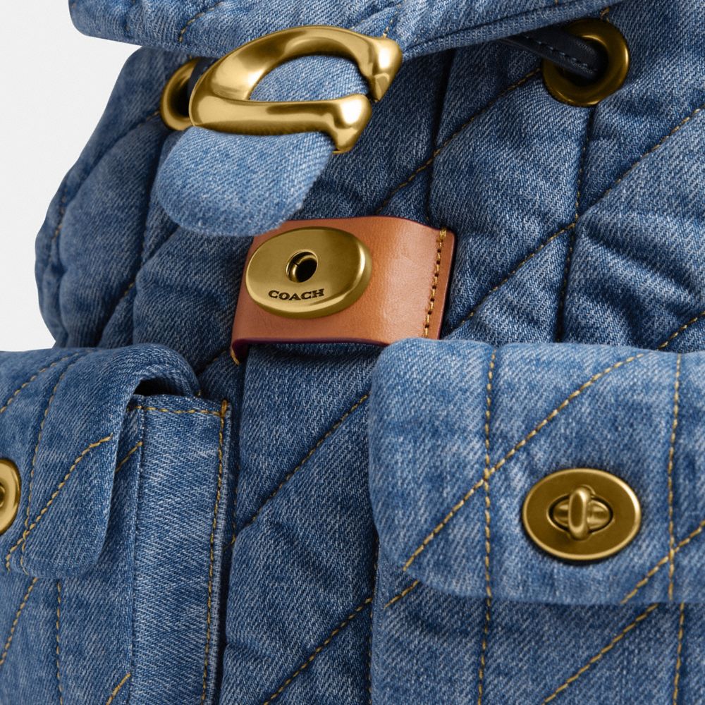 TABBY BACKPACK WITH QUILTING