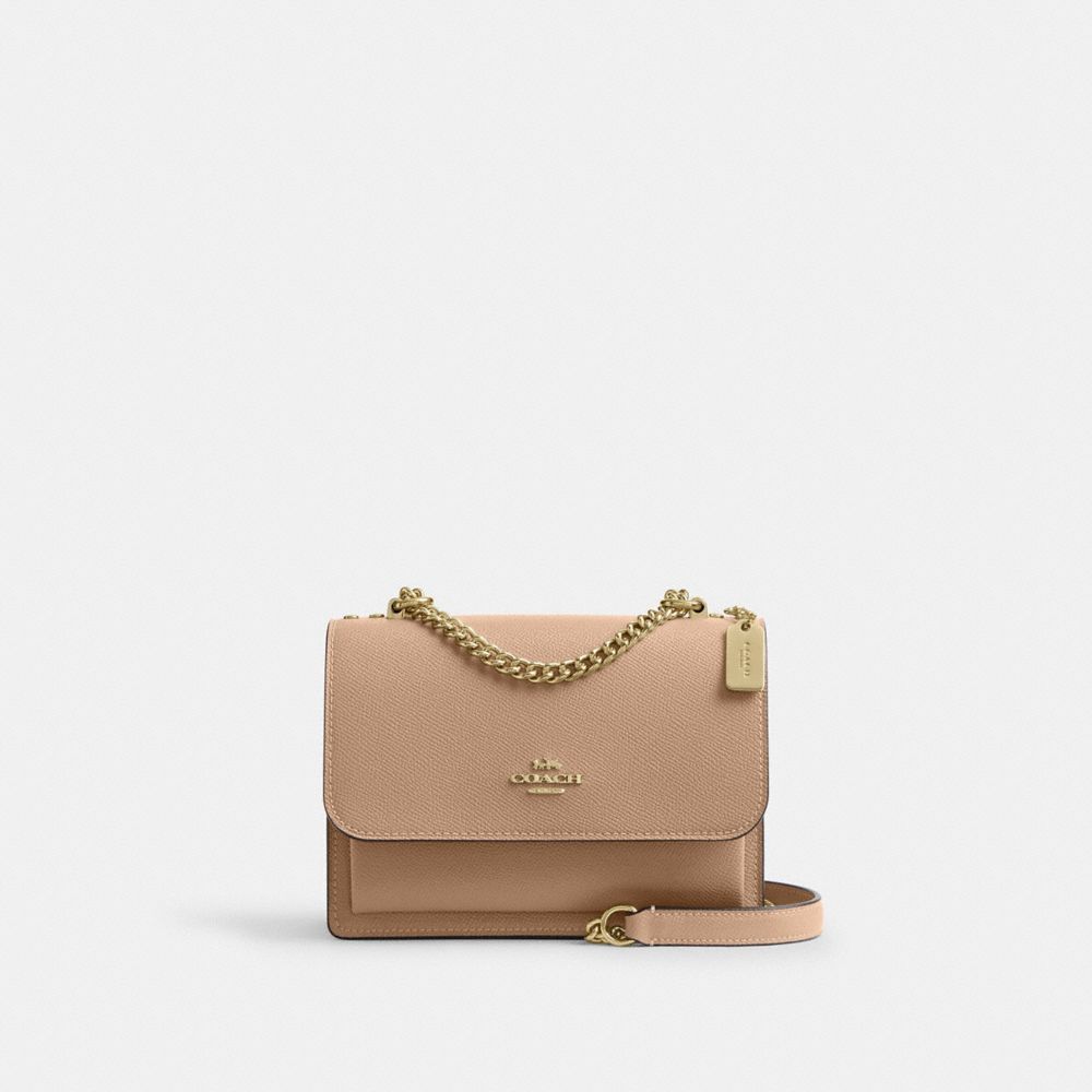 COACH CZ987 Mini Klare Crossbody Bag GOLD/TAUPE