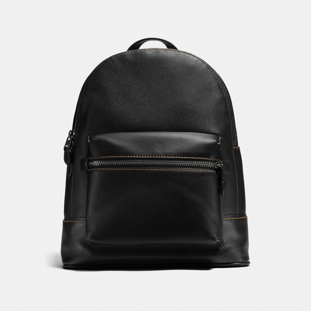 COACH F11105 League Backpack BLACK/LIGHT ANTIQUE NICKEL