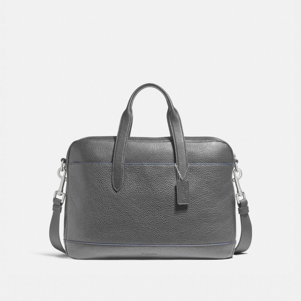 COACH F11319 Hamilton Bag NICKEL/GRAPHITE/DENIM