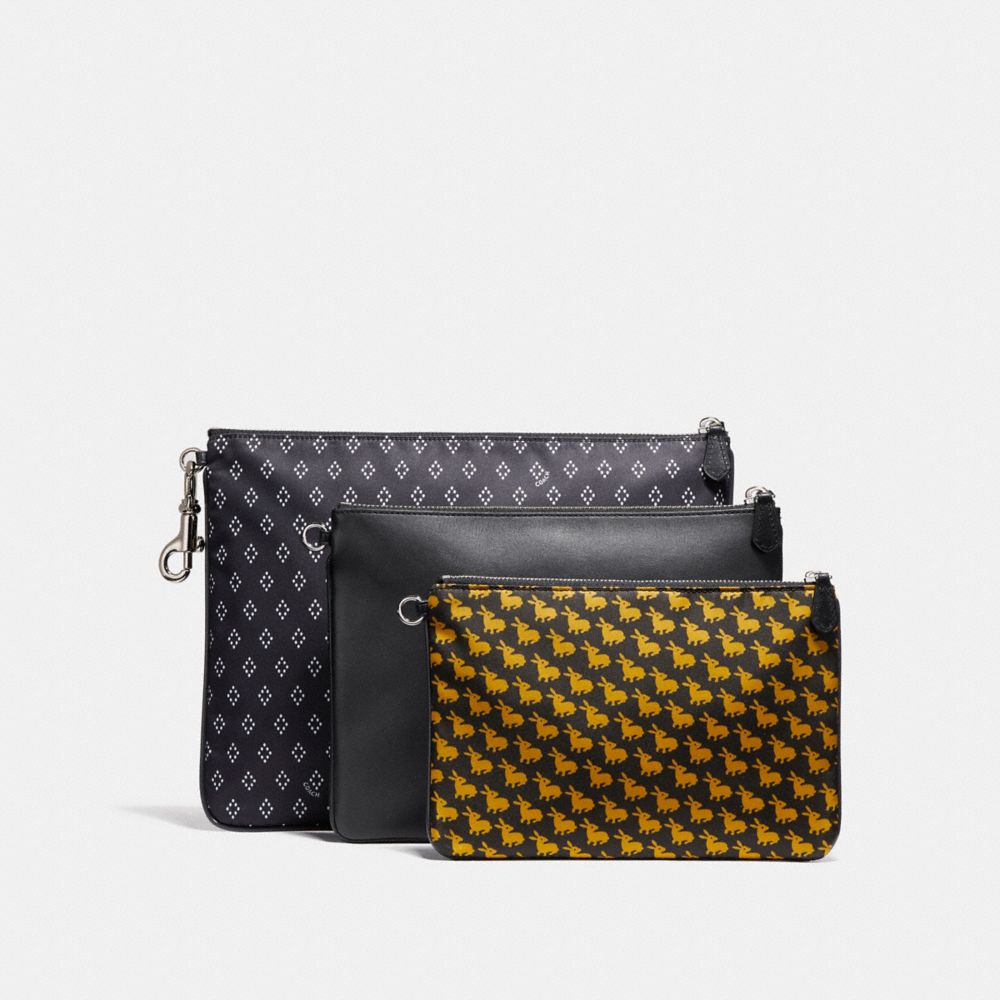 MULTIPURPOSE POUCH SET - COACH f11457 - MV1