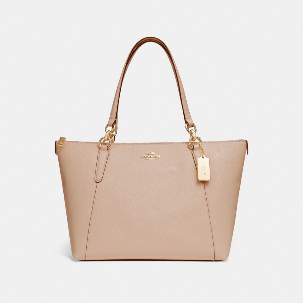 COACH F11900 Ava Tote NUDE PINK/IMITATION GOLD