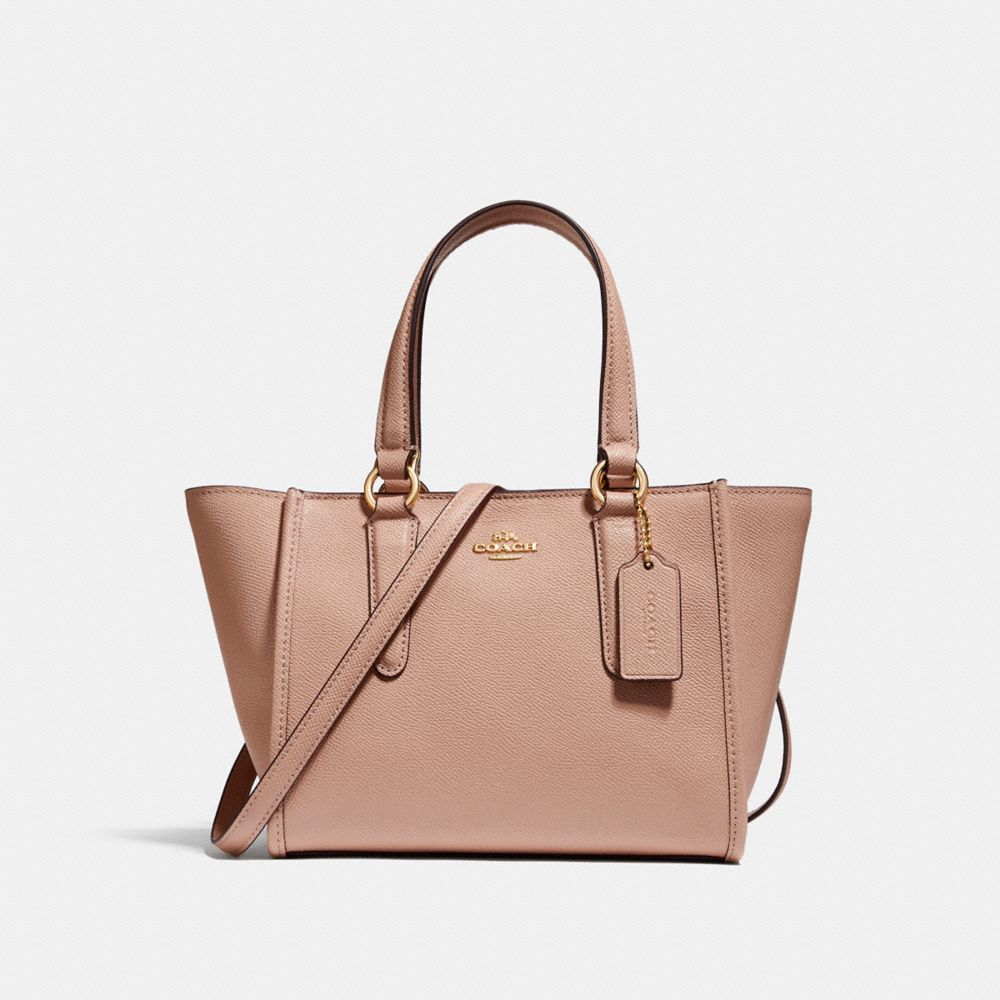 CROSBY CARRYALL 21 - f11925 - IMITATION GOLD/NUDE PINK
