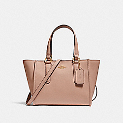 COACH F11925 - CROSBY CARRYALL 21 IMITATION GOLD/NUDE PINK