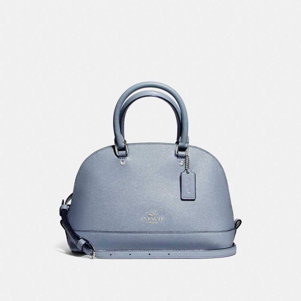 COACH MINI SIERRA SATCHEL - SILVER/DUSK 2 - f11927