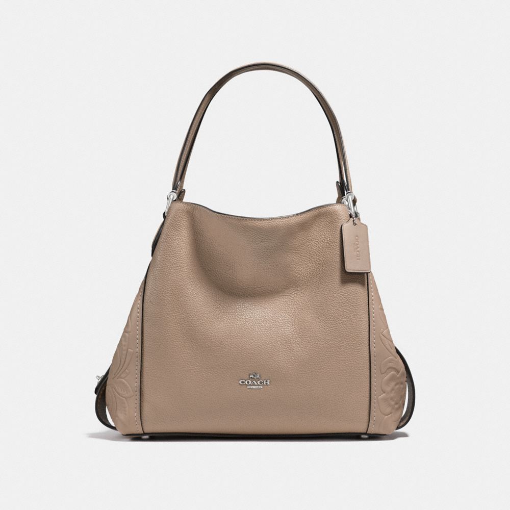 coach edie 31 metallic shoulder bag