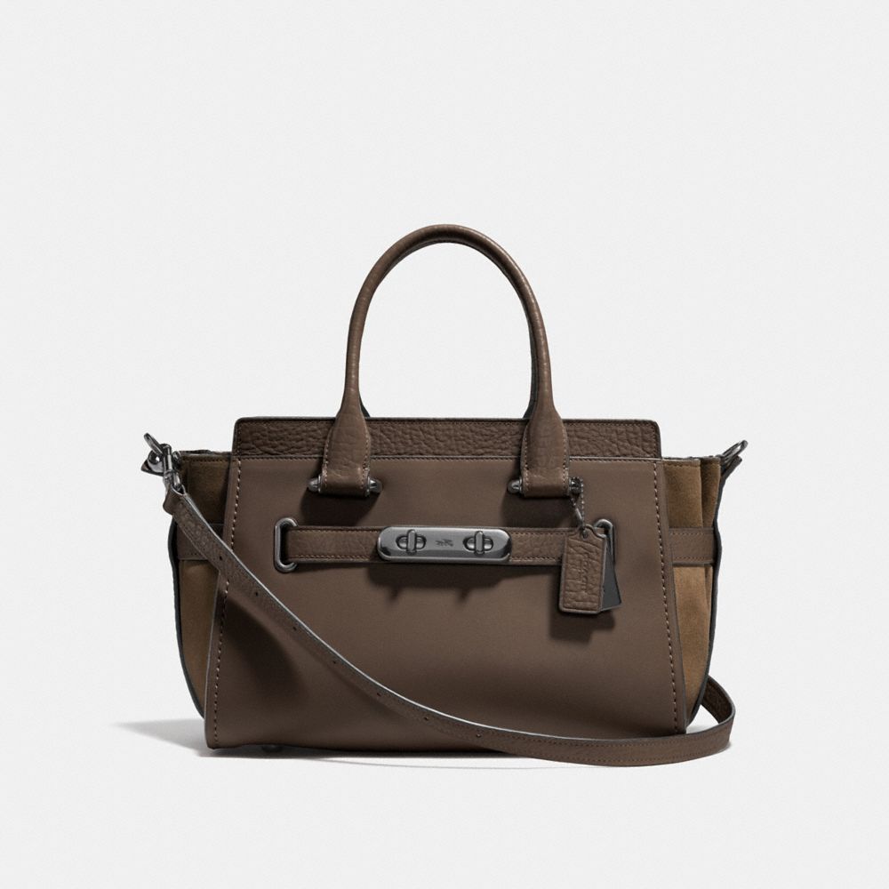 COACH F12117 - COACH SWAGGER 27 - FATIGUE/DARK GUNMETAL | COACH HANDBAGS