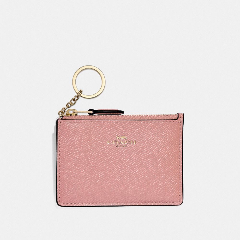 COACH F12186 MINI SKINNY ID CASE IM/PINK-PETAL