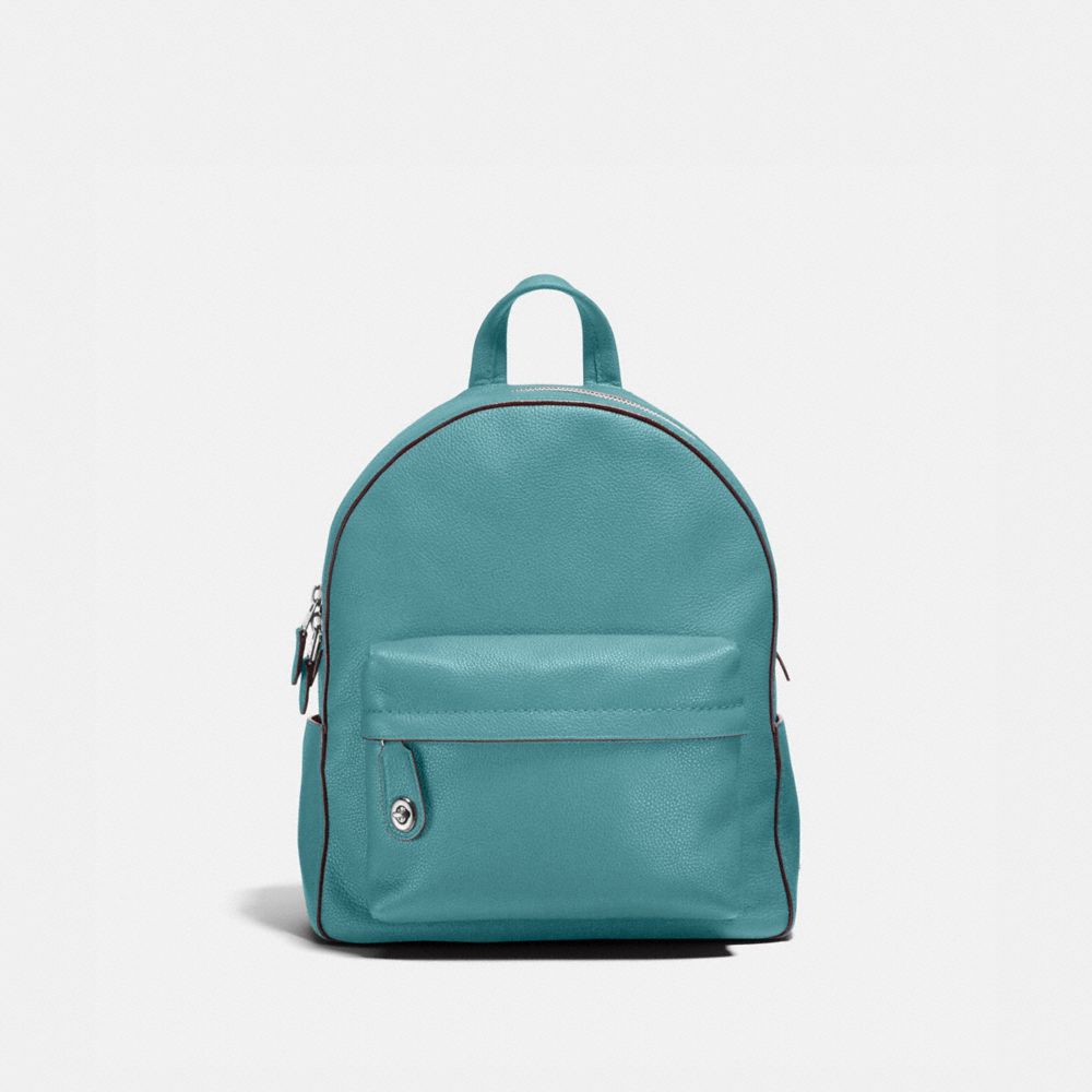 CAMPUS BACKPACK - COACH F14468 - MARINE/SILVER