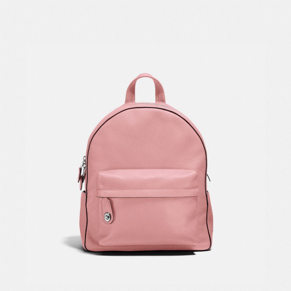 COACH F14468 Campus Backpack PEONY/SILVER