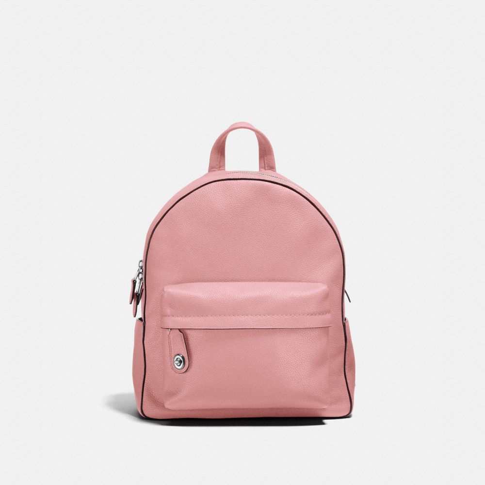 COACH F14468 Campus Backpack PEONY/SILVER