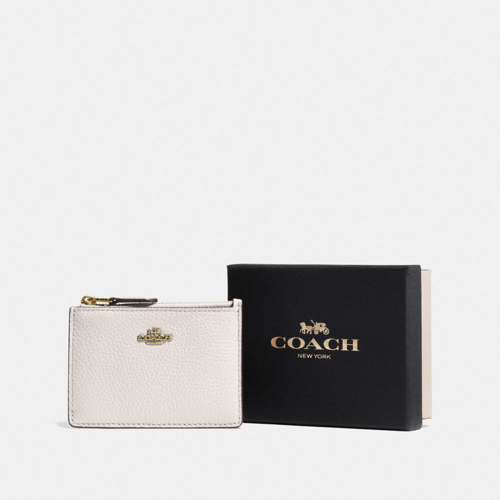 BOXED MINI SKINNY ID CASE - LI/CHALK - COACH F14469