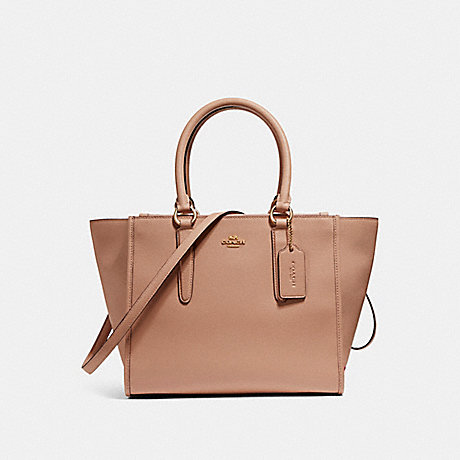 COACH F14928 CROSBY CARRYALL IMITATION-GOLD/NUDE-PINK