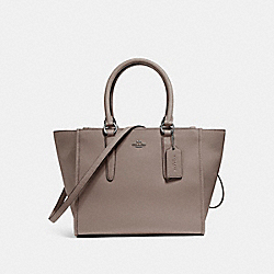 CROSBY CARRYALL - COACH f14928 - BLACK ANTIQUE NICKEL/FOG