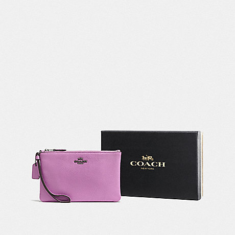 COACH F16111 BOXED SMALL WRISTLET DK/LILY