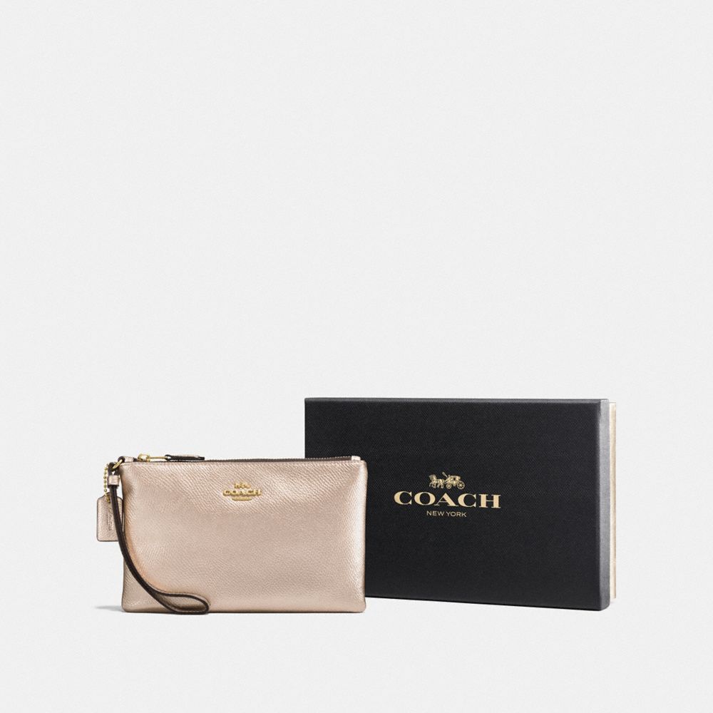 BOXED SMALL WRISTLET - LIGHT GOLD/PLATINUM - COACH F16112