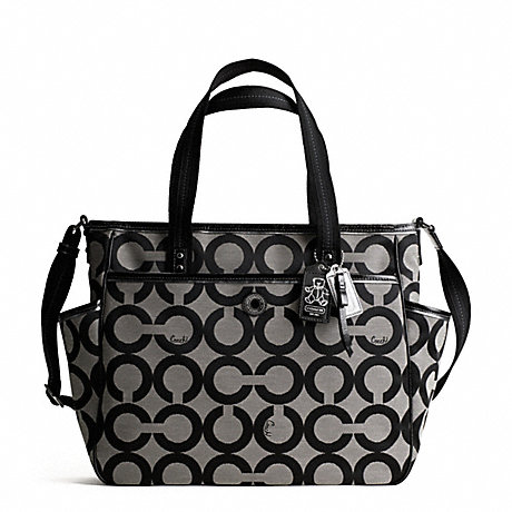 COACH F16981 BABY BAG OP ART TOTE ONE-COLOR
