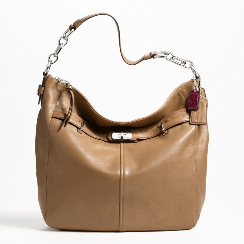 CHELSEA LEATHER LARGE ASHLYN HOBO - f17790 - F17790SVCA