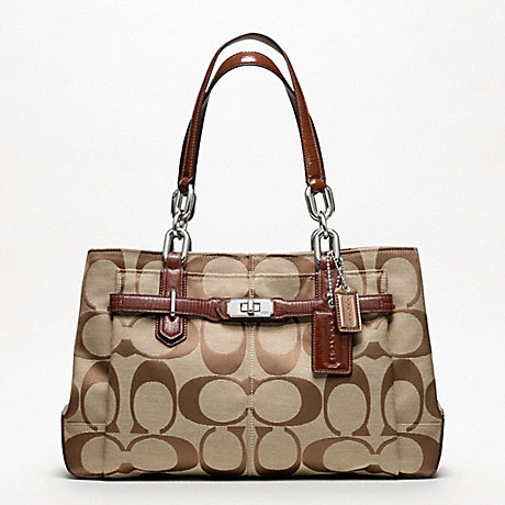 COACH F17806 CHELSEA SIGNATURE JAYDEN CARRYALL ONE-COLOR
