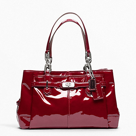 COACH CHELSEA PATENT LEATHER JAYDEN CARRYALL -  - f17855