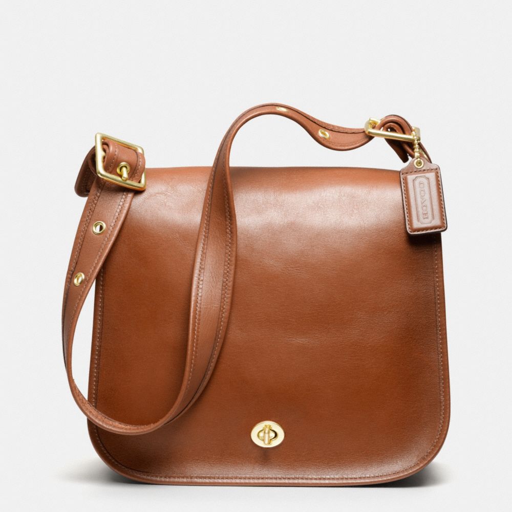 COACH F17996 - COACH CLASSIC LEATHER STEWARDESS BAG - BRITISH TAN ...