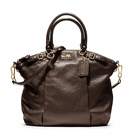 COACH F18641 MADISON LEATHER LINDSEY SATCHEL ONE-COLOR