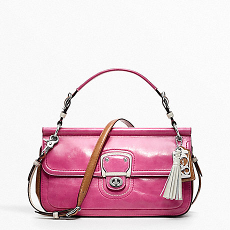 COACH LEATHER COLORBLOCK CITY WILLIS -  - f19035