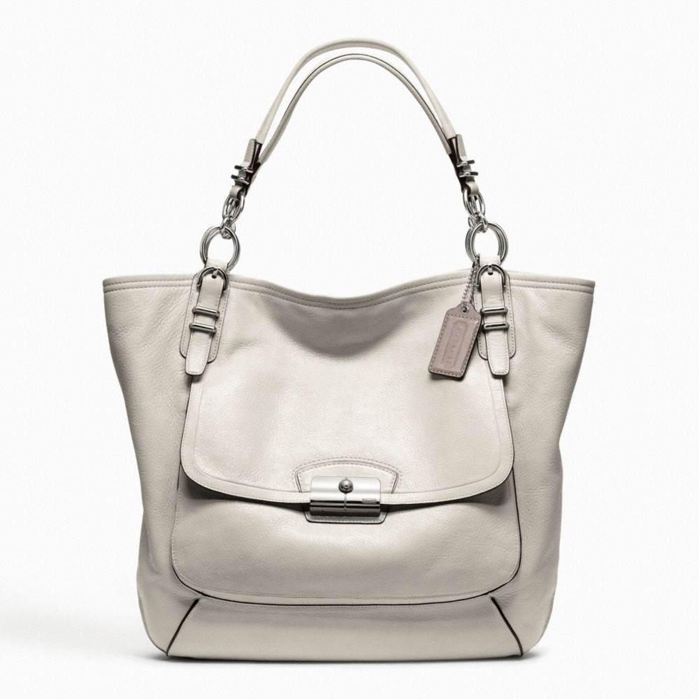 COACH KRISTIN PINNACLE LEATHER TOTE - ONE COLOR - F19385