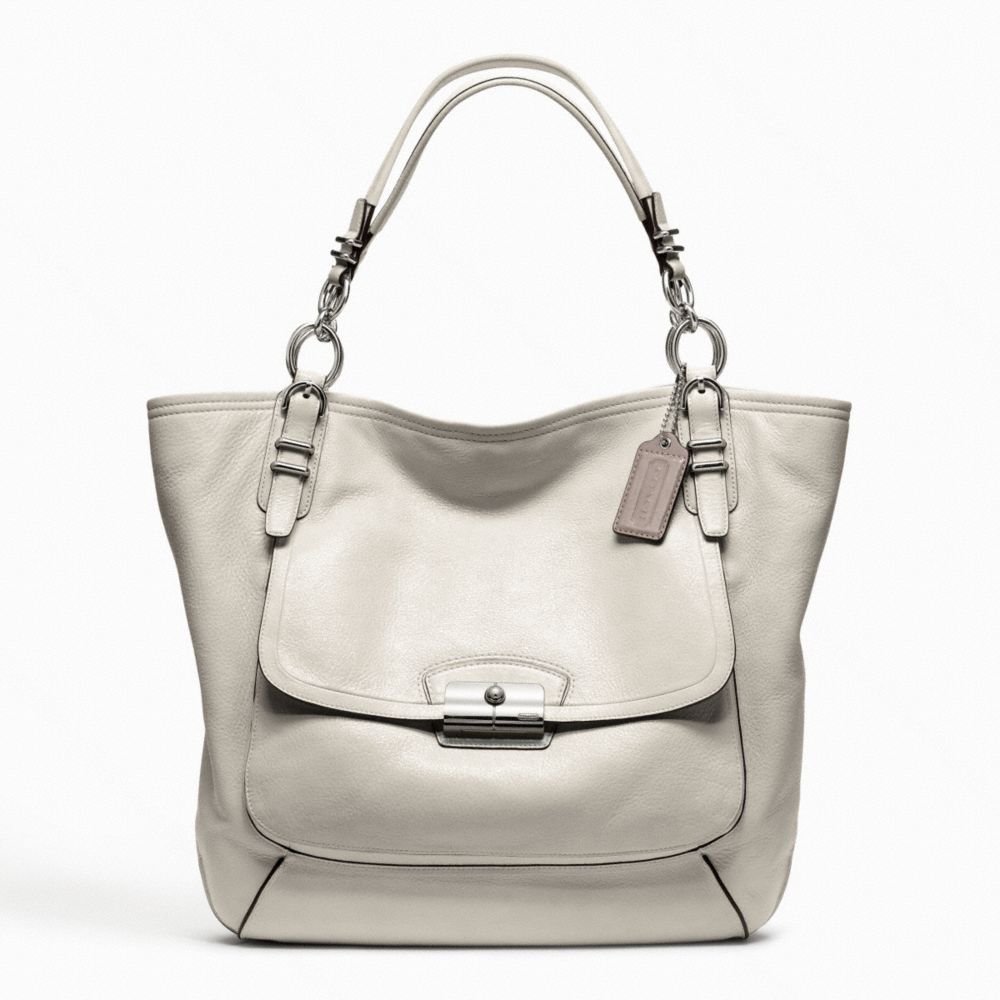 COACH f19385 KRISTIN PINNACLE LEATHER TOTE 