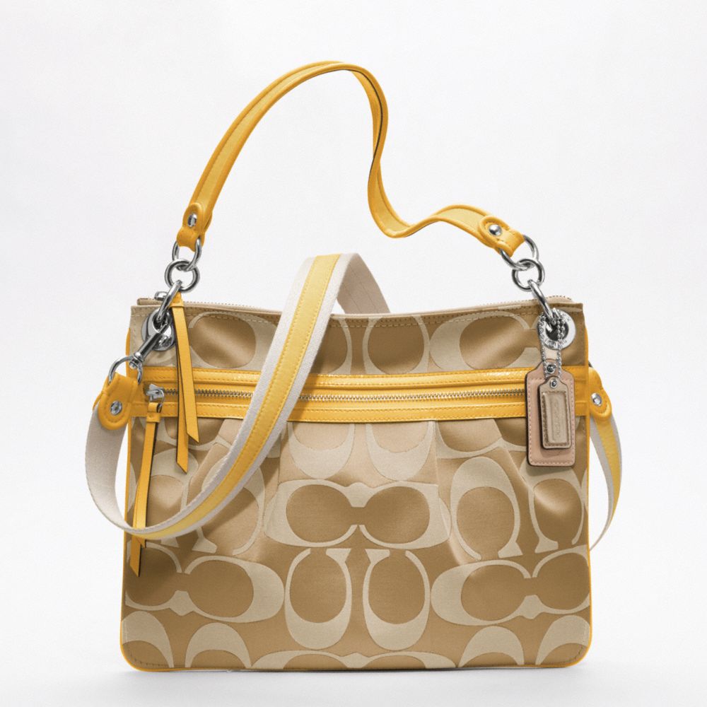 COACH POPPY SIGNATURE SATEEN HIPPIE - ONE COLOR - F19698