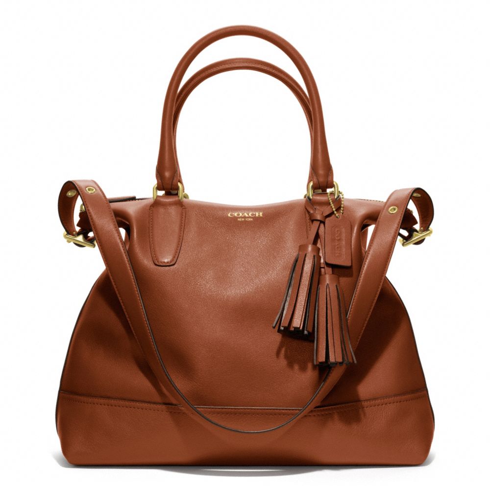 COACH F19892 Leather Rory Satchel 