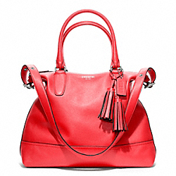 COACH LEATHER RORY SATCHEL - ONE COLOR - F19892
