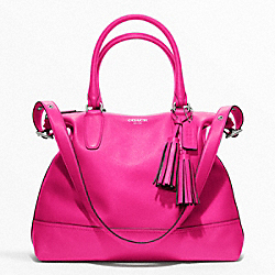 COACH LEATHER RORY SATCHEL - ONE COLOR - F19892