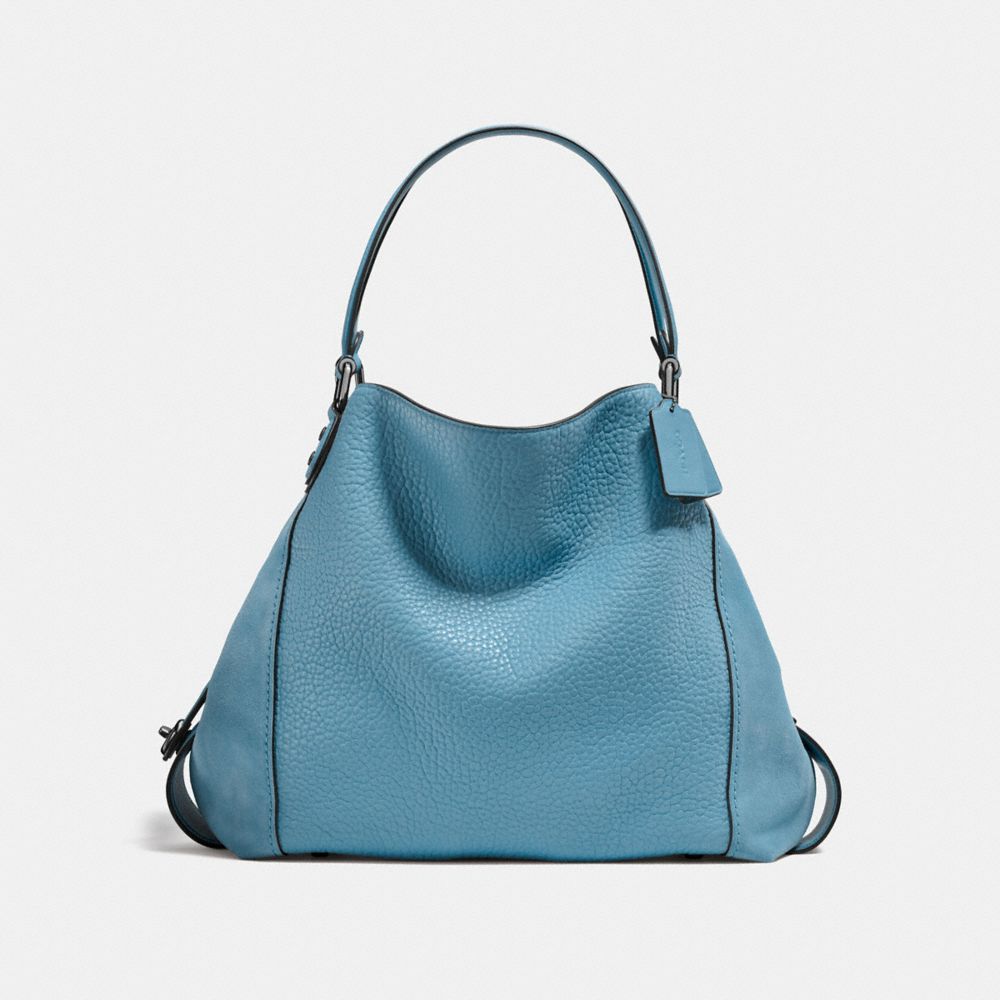 EDIE SHOULDER BAG 42 - DK/CHAMBRAY - COACH F20334