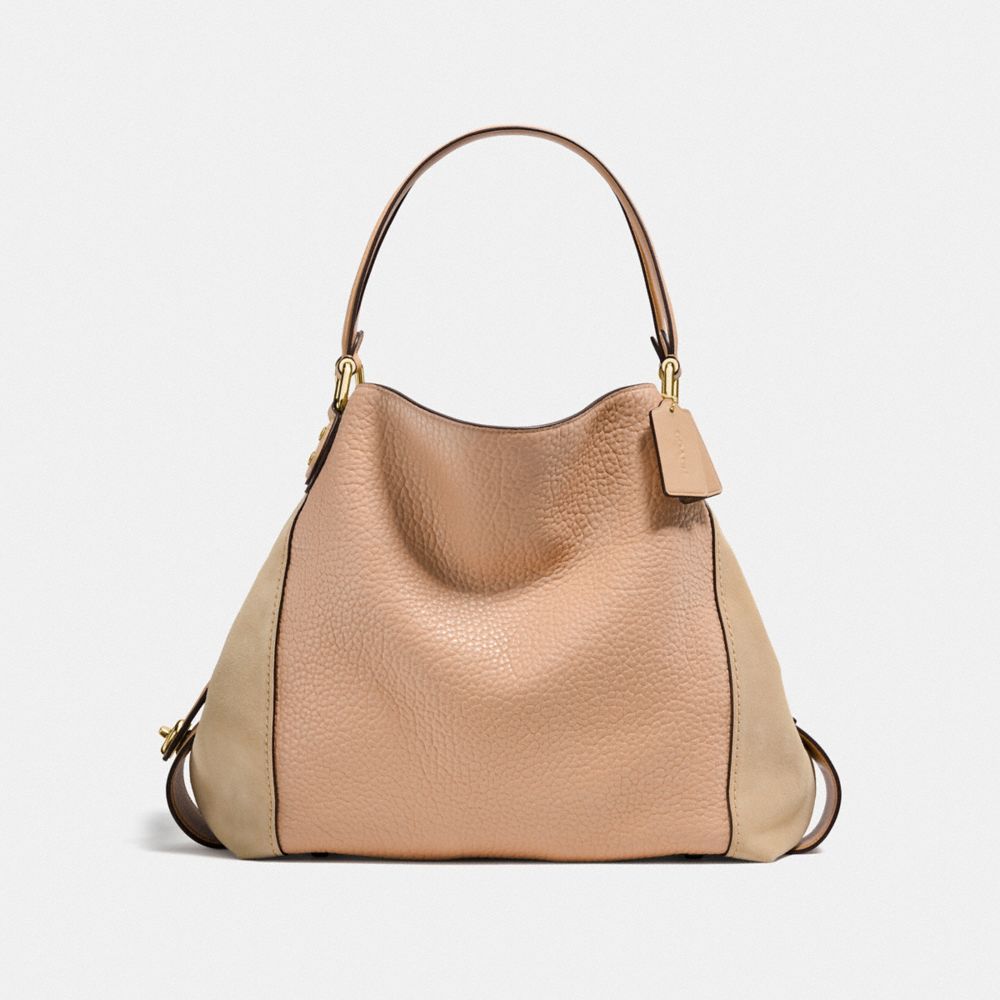 EDIE SHOULDER BAG 42 - F20334 - LI/BEECHWOOD