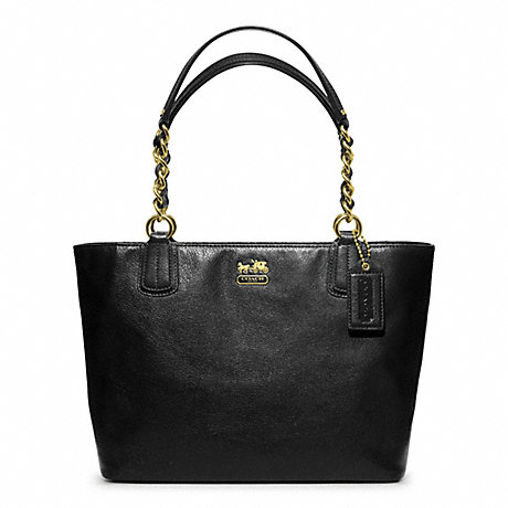 COACH F20466 MADISON LEATHER TOTE ONE-COLOR