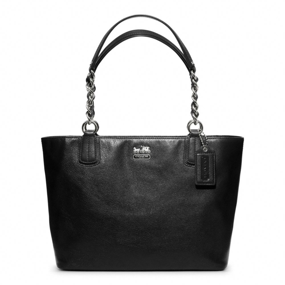 COACH MADISON LEATHER TOTE - ONE COLOR - F20466