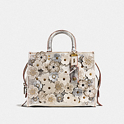 COACH F20931 - ROGUE WITH SNAKESKIN TEA ROSE OL/CHALK