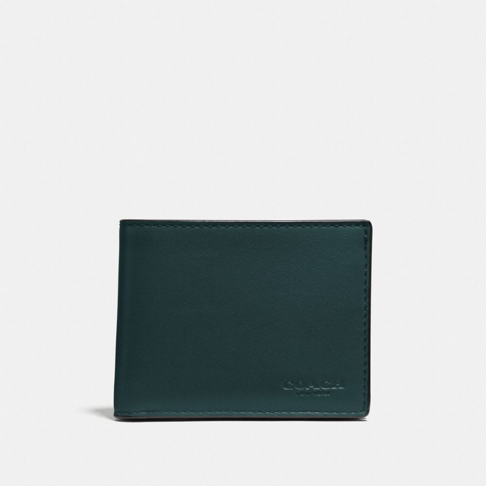 COACH F20954 - SLIM BILLFOLD ID WALLET FOREST